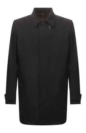 Мужской плащ BRIONI черного цвета по цене 299500 руб., арт. SHN70L/P1A0K | Фото 1 Мужской плащ BRIONI черного цвета, арт. SHN70L/P1A0K | Фото 1 (Материал внешний: Шерсть, Синтетический материал; Стили: Классический; Длина (верхняя одежда): До середины бедра; Рукава: Длинные; Мужское Кросс-КТ: Плащ-верхняя одежда)