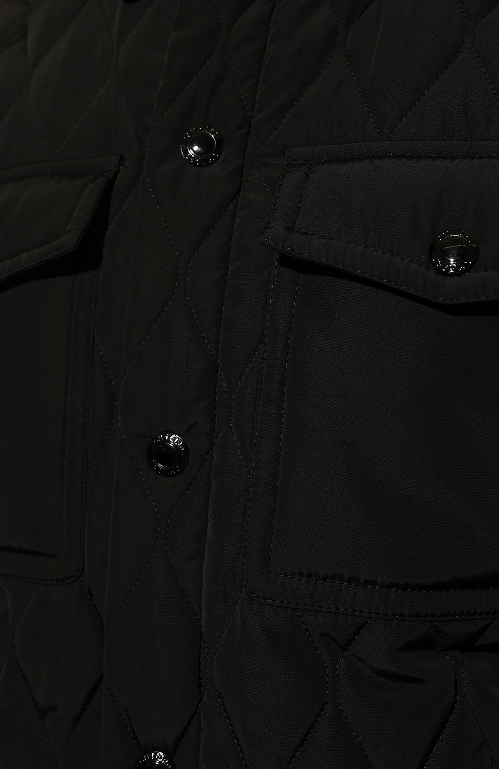 Мужская утепленная куртка TOM FORD черного цвета, арт. BZ020/TF0393 | Фото 5 (Кросс-КТ: Куртка; Рукава: Длинные; Материал внешний: Синтетический материал; Мужское Кросс-КТ: утепленные куртки; Материал подклада: Синтетический материал; Длина (верхняя одежда): Короткие; Стили: Кэжуэл)