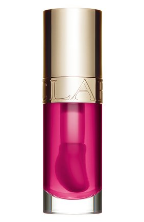 Масло-блеск для губ lip comfort oil, 02 raspberry (7ml) CLARINS бесцветного цвета, арт. 80087544 | Фото 1