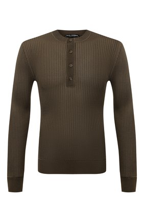Мужской джемпер из вискозы DOLCE & GABBANA хаки цвета по цене 104500 руб., арт. GXI44T/JCMY1 | Фото 1 Мужской джемпер из вискозы DOLCE & GABBANA хаки цвета, арт. GXI44T/JCMY1 | Фото 1 (Длина (для топов): Стандартные; Вырез: Круглый; Стили: Кэжуэл, Милитари; Мужское Кросс-КТ: Джемперы; Рукава: Длинные; Материал внешний: Вискоза; Принт: Без принта)