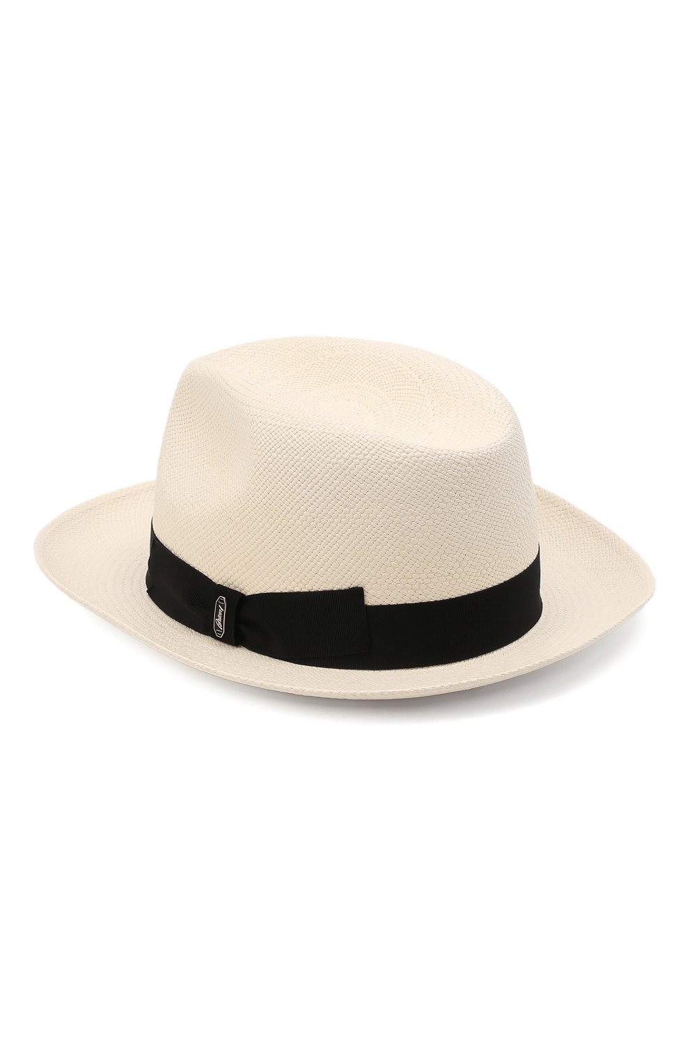 Мужская соломенная шляпа BRIONI кремвого цвета, арт. 04880L/01Z02 | Фото 3 (Материал: Растительное волокно)