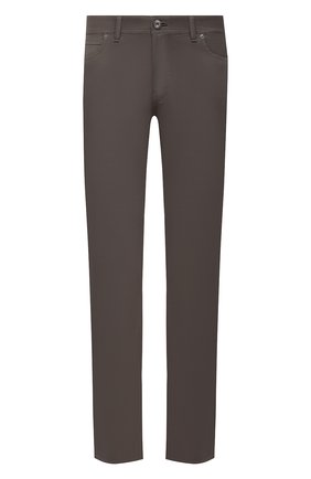 Мужские джинсы BRIONI коричневого цвета, арт. SPEC0L/P8T01/CHAM0NIX | Фото 1 (Случай: Повседневный; Материал внешний: Деним, Хлопок; Кросс-КТ: Деним; Стили: Кэжуэл; Длина (брюки, джинсы): Стандартные; Силуэт М (брюки): Прямые)