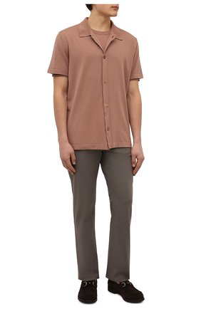 Мужские джинсы BRIONI коричневого цвета по цене 77650 руб., арт. SPEC0L/P8T01/CHAM0NIX | Фото 2 Мужские джинсы BRIONI коричневого цвета, арт. SPEC0L/P8T01/CHAM0NIX | Фото 2 (Случай: Повседневный; Материал внешний: Деним, Хлопок; Кросс-КТ: Деним; Стили: Кэжуэл; Длина (брюки, джинсы): Стандартные; Силуэт М (брюки): Прямые)