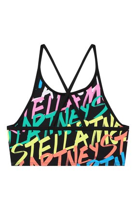 Детский топ STELLA MCCARTNEY разноцветного цвета по цене 6710 руб., арт. 8Q8AQ2 | Фото 2 Детский топ STELLA MCCARTNEY разноцветного цвета, арт. 8Q8AQ2 | Фото 2 (Материал внешний: Синтетический материал; Рукава: Короткие; Девочки Кросс-КТ: Топ-спорт; Ростовка одежда: 9 лет | 134 см, 12 лет | 152 см, 13 - 15 лет | 158 см, 16 лет | 164 см, 36 мес | 98 см, 4 года | 104 см, 5 лет | 110 см, 7 лет | 122 см)