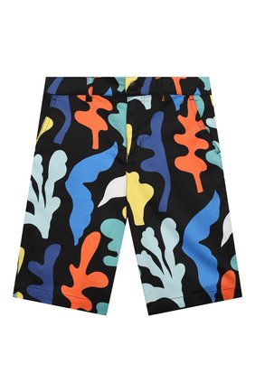 Детские хлопковые шорты STELLA MCCARTNEY разноцветного цвета по цене 9990 руб., арт. 8Q6NF9 | Фото 1 Детские хлопковые шорты STELLA MCCARTNEY разноцветного цвета, арт. 8Q6NF9 | Фото 1 (Материал внешний: Хлопок; Мальчики Кросс-КТ: Шорты-одежда)