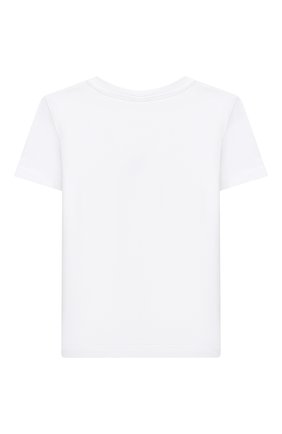 Детский хлопковая футболка STELLA MCCARTNEY белого цвета, арт. 8Q8TE1 | Фото 2