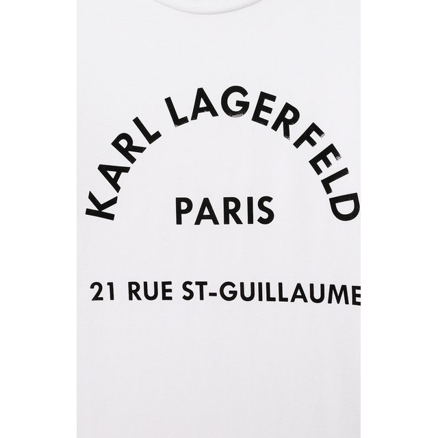 Футболка для девочки Karl Lagerfeld Kids Z15351 Фото 3