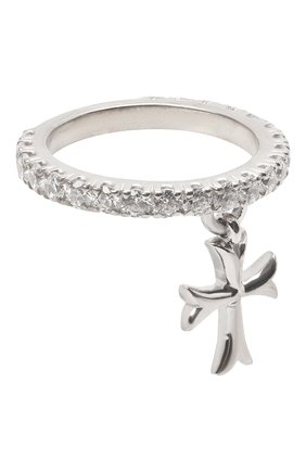 Женское кольцо LEVASHOVAELAGINA серебряного цвета, арт. bo/r | Фото 1 (Материал: Металл, Кристаллы; Региональные ограничения белый список (Axapta Mercury): RU)