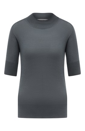 Женский пуловер JIL SANDER тёмно-голубого цвета по цене 71900 руб., арт. JSCU754043-WUY11018 | Фото 1