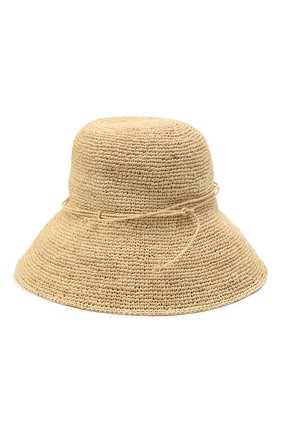 Женская шляпа SANS-ARCIDET бежевого цвета, арт. FANY HAT MA S22/58 | Фото 1 (Материал: Растительное волокно)
