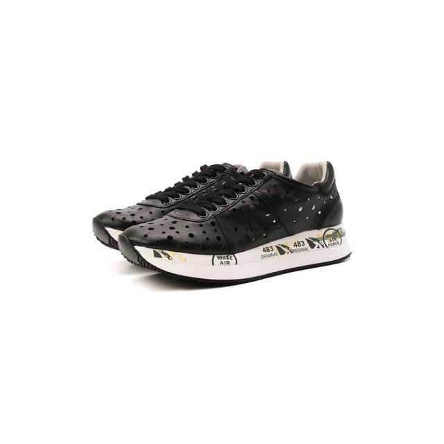 Комбинированные кроссовки Conny Premiata C0NNY/VAR5641, цвет чёрный, размер 35 C0NNY/VAR5641 - фото 1
