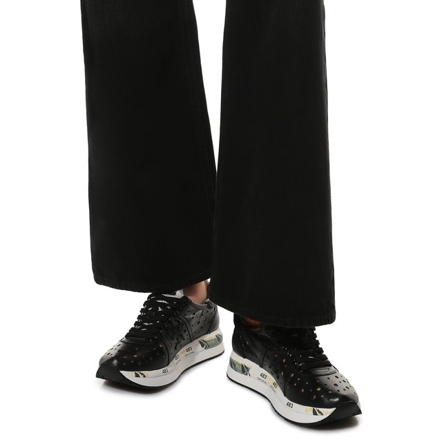 Комбинированные кроссовки Conny Premiata C0NNY/VAR5641, цвет чёрный, размер 35 C0NNY/VAR5641 - фото 3
