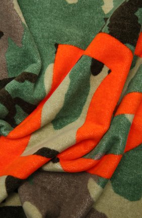 Детского хлопковое полотенце DOLCE & GABBANA хаки цвета, арт. LBJA18/G7B1R | Фото 2 (Материал: Хлопок, Текстиль)