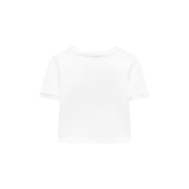 Хлопковая футболка Dolce & Gabbana L5JTHZ/G7CF9/8-14 Фото 2