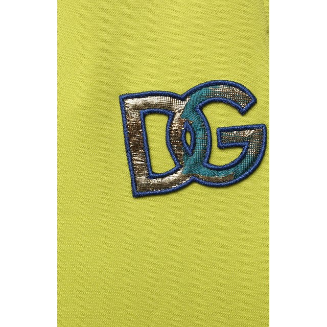Хлопковые джоггеры Dolce & Gabbana L5JP8R/G7CGK/8-14 Фото 3
