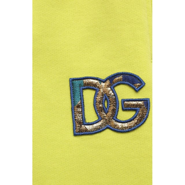 Хлопковые джоггеры Dolce & Gabbana L5JP8R/G7CGK/2-6 Фото 3
