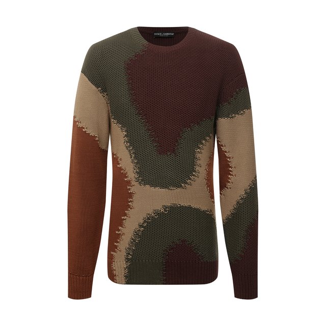 Хлопковый свитер Dolce & Gabbana GXI60T/JACMG