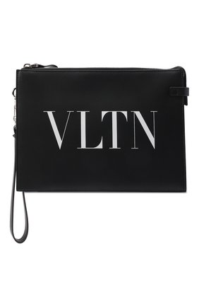 Мужская кожаный клатч vltn VALENTINO черного цвета по цене 71600 руб., арт. XY2P0P09/LVN | Фото 1 Мужская кожаный клатч vltn VALENTINO черного цвета, арт. XY2P0P09/LVN | Фото 1 (Материал: Натуральная кожа; Размер: small)