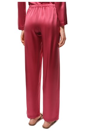 Женская шелковая пижама LA PERLA розового цвета, арт. 0020288 | Фото 6 (Материал внешний: Шелк; Региональные ограничения белый список (Axapta Mercury): RU)