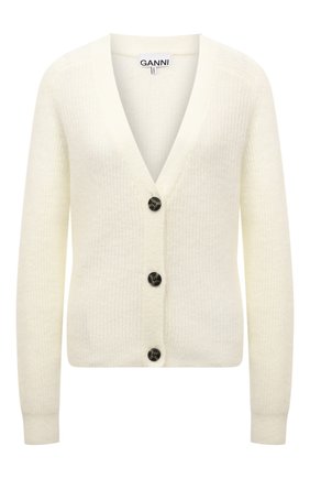 ganni cotton robe knit cardigan