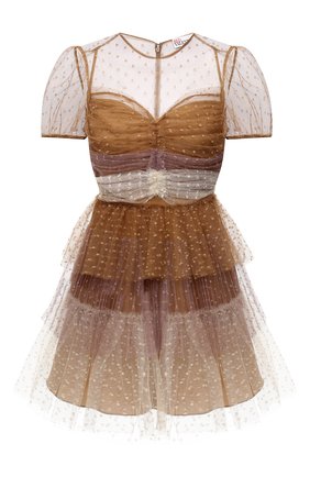 Женское платье REDVALENTINO бежевого цвета по цене 85150 руб., арт. XR0VA22B/6FM | Фото 1 Женское платье REDVALENTINO бежевого цвета, арт. XR0VA22B/6FM | Фото 1 (Материал подклада: Синтетический материал; Материал внешний: Синтетический материал; Случай: Коктейльный; Женское Кросс-КТ: Платье-одежда; Длина Ж (юбки, платья, шорты): Мини; Стили: Бохо; Рукава: Короткие; Региональные ограничения белый список (Axapta Mercury): RU)