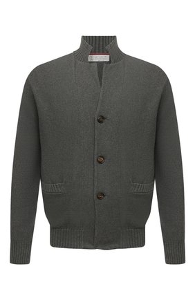 Мужской хлопковый кардиган BRUNELLO CUCINELLI темно-серого цвета по цене 123000 руб., арт. M2872711 | Фото 1 Мужской хлопковый кардиган BRUNELLO CUCINELLI темно-серого цвета, арт. M2872711 | Фото 1 (Стили: Кэжуэл; Рукава: Длинные; Длина (для топов): Стандартные; Мужское Кросс-КТ: Кардиган-одежда; Материал внешний: Хлопок; Региональные ограничения белый список (Axapta Mercury): RU)