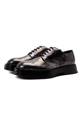 Мужские кожаные дерби DOLCE & GABBANA разноцветного цвета по цене 120500 руб., арт. A10711/AQ874 | Фото 1 Мужские кожаные дерби DOLCE & GABBANA разноцветного цвета, арт. A10711/AQ874 | Фото 1 (Материал внешний: Кожа; Стили: Классический; Материал внутренний: Натуральная кожа; Региональные ограничения белый список (Axapta Mercury): RU; Длина стельки: 24,5, 25,3, 26,1, 26,5, 26,9, 27,3, 27,7, 28,1, 28,5, 29,3, 30,1, 30,9)