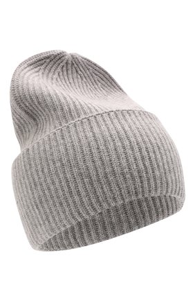 Женская кашемировая шапка FTC серого цвета, арт. 800-0950 | Фото 1 (Материал: Текстиль, Кашемир, Шерсть; Региональные ограничения белый список (Axapta Mercury): RU)