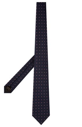 Мужской комплект из галстука и платка BRIONI темно-синего цвета, арт. 08A900/P140F | Фото 3 (Материал: Текстиль, Шелк; Региональные ограничения белый список (Axapta Mercury): RU)