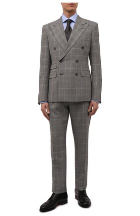 Мужские кожаные дерби SANTONI черного цвета по цене 67400 руб., арт. MCCG15761JJ1BMCGN01 | Фото 2 Мужские кожаные дерби SANTONI черного цвета, арт. MCCG15761JJ1BMCGN01 | Фото 2 (Материал внешний: Кожа; Мужское Кросс-КТ: Броги-обувь; Материал внутренний: Натуральная кожа; Стили: Классический; Региональные ограничения белый список (Axapta Mercury): RU; Длина стельки: 27,6, 28, 28,5, 28,9, 29,3, 24,2, 24,7, 25,1, 25,5, 25,9, 26,4, 26,8, 27,2)