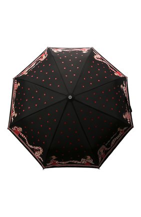 Женский складной зонт MOSCHINO черного цвета, арт. 7961-0PENCL0SE | Фото 1 (Материал: Синтетический материал, Металл, Текстиль; Региональные ограничения белый список (Axapta Mercury): RU)