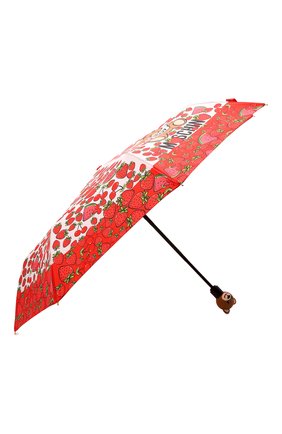 Женский складной зонт MOSCHINO красного цвета, арт. 8049-0PENCL0SE | Фото 2 (Материал: Металл, Текстиль, Синтетический материал; Региональные ограничения белый список (Axapta Mercury): RU)