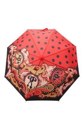 Женский складной зонт MOSCHINO красного цвета, арт. 8740-0PENCL0SE | Фото 1 (Материал: Синтетический материал, Текстиль, Металл; Региональные ограничения белый список (Axapta Mercury): RU)