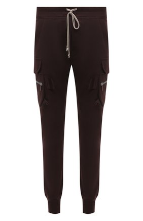 Мужские хлопковые джоггеры RICK OWENS коричневого цвета по цене 97200 руб., арт. RU01B1396/BA | Фото 1 Мужские хлопковые джоггеры RICK OWENS коричневого цвета, арт. RU01B1396/BA | Фото 1 (Стили: Минимализм; Материал внешний: Хлопок; Силуэт М (брюки): Джоггеры; Длина (брюки, джинсы): Стандартные; Региональные ограничения белый список (Axapta Mercury): RU)
