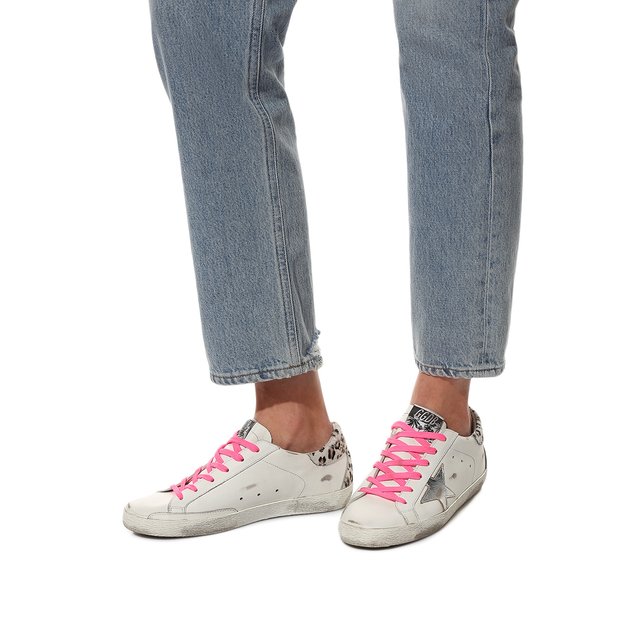 фото Кожаные кеды superstar golden goose deluxe brand