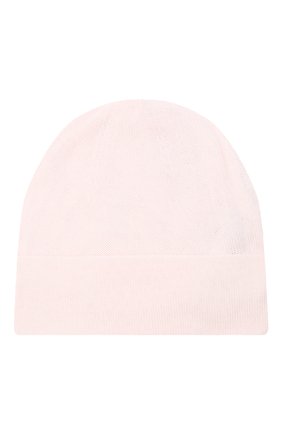 Детского хлопковая шапка IL TRENINO светло-розового цвета, арт. 22 7700 | Фото 2 (Материал: Хлопок, Текстиль; Региональные ограничения белый список (Axapta Mercury): RU)