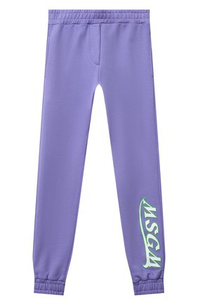Детские хлопковые джоггеры MSGM KIDS сиреневого цвета по цене 11350 руб., арт. MS028737 | Фото 1 Детские хлопковые джоггеры MSGM KIDS сиреневого цвета, арт. MS028737 | Фото 1 (Материал внешний: Хлопок; Региональные ограничения белый список (Axapta Mercury): RU; Девочки Кросс-КТ: Джоггеры-одежда, Брюки-спорт; Ростовка одежда: 10 - 11 лет | 140 - 146см, 12 лет | 152 см, 13 - 15 лет | 158 см, 6 лет | 116 см, 8 лет | 128 см)