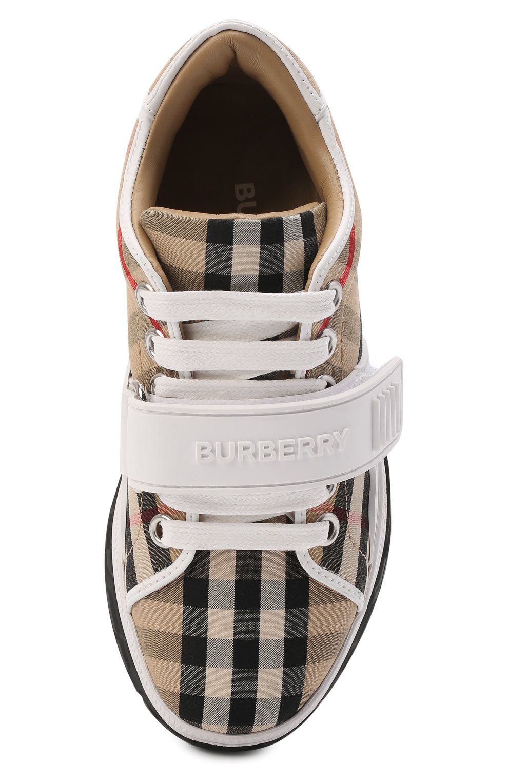 Мужского кроссовки BURBERRY бежевого цвета по цене 41950 руб., арт. 8047484 | Фото 4 Мужского кроссовки BURBERRY бежевого цвета, арт. 8047484 | Фото 4 (Региональные ограничения белый список (Axapta Mercury): RU)