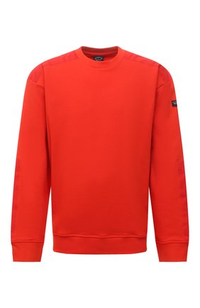 Мужской хлопковый свитшот PAUL&SHARK красного цвета по цене 28100 руб., арт. 22411913/C00/3XL-6XL | Фото 1 Мужской хлопковый свитшот PAUL&SHARK красного цвета, арт. 22411913/C00/3XL-6XL | Фото 1 (Материал внешний: Хлопок; Рукава: Длинные; Длина (для топов): Стандартные; Региональные ограничения белый список (Axapta Mercury): RU; Мужское Кросс-КТ: свитшот-одежда; Принт: Без принта; Стили: Кэжуэл)