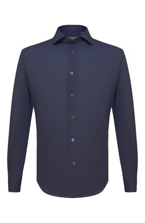 Мужская хлопковая сорочка CORNELIANI темно-синего цвета по цене 29100 руб., арт. 89P112-2111213/00 | Фото 1 Мужская хлопковая сорочка CORNELIANI темно-синего цвета, арт. 89P112-2111213/00 | Фото 1 (Материал внешний: Хлопок; Рукава: Длинные; Длина (для топов): Стандартные; Региональные ограничения белый список (Axapta Mercury): RU; Случай: Формальный; Манжеты: На пуговицах; Воротник: Акула; Рубашки М: Regular Fit; Принт: Без принта, Однотонные; Стили: Классический)