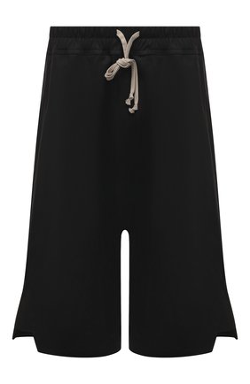 Мужские хлопковые шорты RICK OWENS черного цвета по цене 59950 руб., арт. RU01B1383/TE | Фото 1 Мужские хлопковые шорты RICK OWENS черного цвета, арт. RU01B1383/TE | Фото 1 (Материал внешний: Хлопок; Длина Шорты М: Ниже колена; Региональные ограничения белый список (Axapta Mercury): RU; Мужское Кросс-КТ: Шорты-одежда; Принт: Без принта; Стили: Минимализм; Случай: Повседневный)