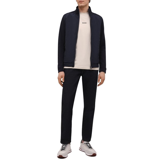 фото Хлопковая футболка boss