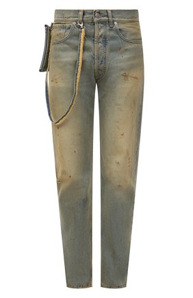 Мужские джинсы MAISON MARGIELA голубого цвета по цене 75400 руб., арт. S30LA0181/S30561 | Фото 1 Мужские джинсы MAISON MARGIELA голубого цвета, арт. S30LA0181/S30561 | Фото 1 (Длина (брюки, джинсы): Стандартные; Материал внешний: Хлопок, Деним; Региональные ограничения белый список (Axapta Mercury): RU; Кросс-КТ: Деним; Силуэт М (брюки): Прямые; Детали: Потертости; Стили: Гранж)