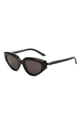 Женские солнцезащитные очки BALENCIAGA черного цвета, арт. BB0159S 001 | Фото 1 (Тип очков: С/з; Оптика Гендер: оптика-женское; Очки форма: Cat-eye)