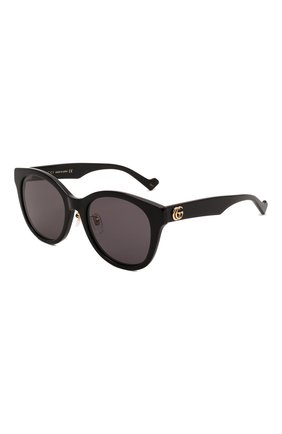 Женские солнцезащитные очки GUCCI черного цвета по цене 29950 руб., арт. GG1002SK 001 | Фото 1 Женские солнцезащитные очки GUCCI черного цвета, арт. GG1002SK 001 | Фото 1 (Тип очков: С/з; Оптика Гендер: оптика-женское; Очки форма: Круглые)