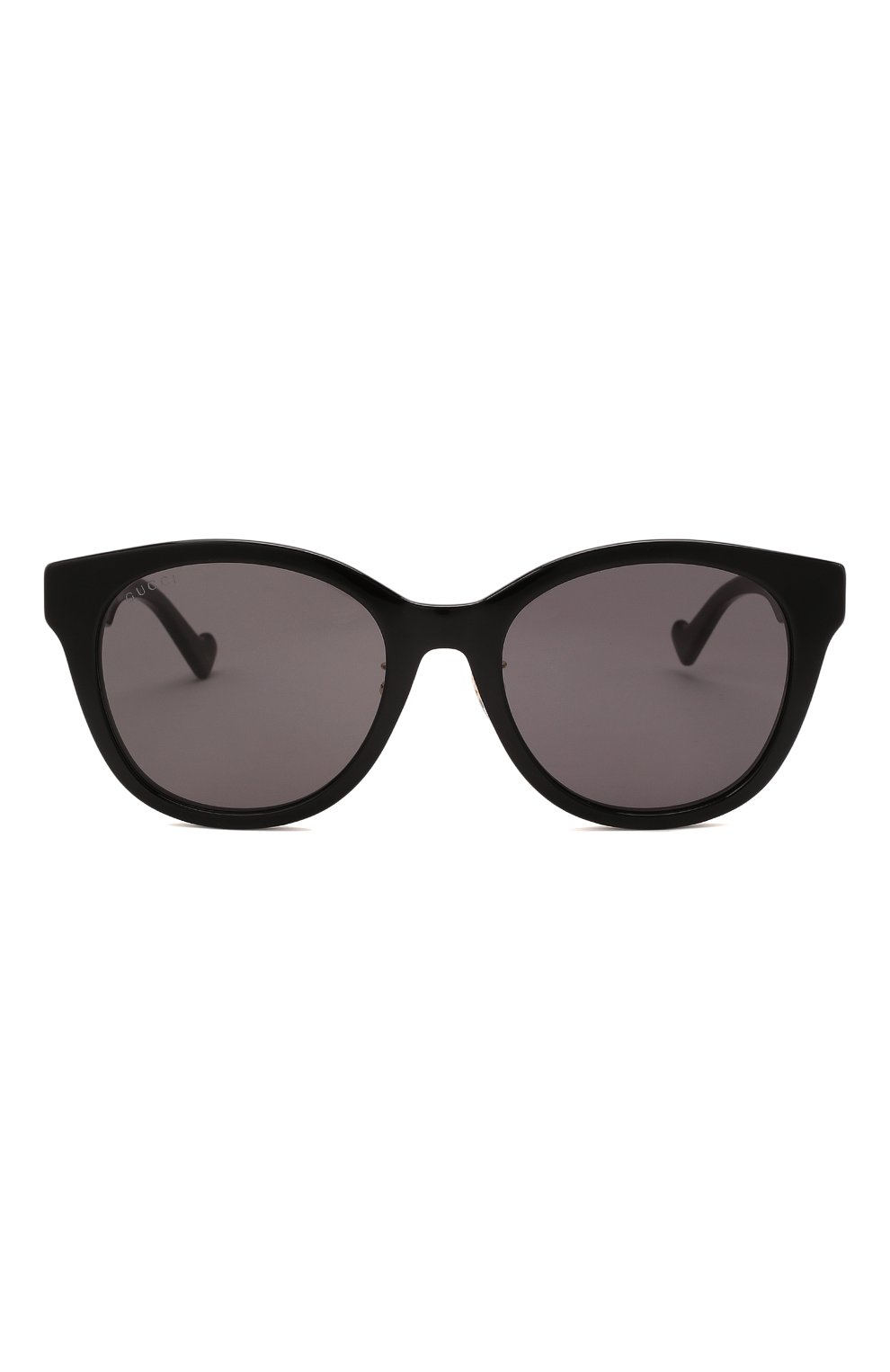 Женские солнцезащитные очки GUCCI черного цвета, арт. GG1002SK 001 | Фото 3 (Тип очков: С/з; Оптика Гендер: оптика-женское; Очки форма: Круглые)