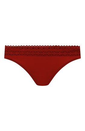 Женский плавки-бикини LISE CHARMEL красного цвета, арт. ABA0415 | Фото 1 (Материал внешний: Синтетический материал; Женское Кросс-КТ: Раздельные купальники)