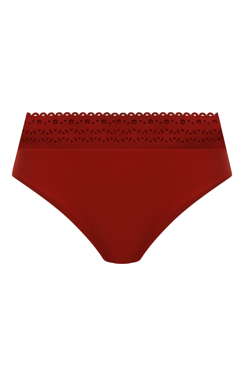 Женский плавки-бикини LISE CHARMEL красного цвета, арт. ABA0615 | Фото 1 (Женское Кросс-КТ: Раздельные купальники; Материал внешний: Синтетический материал)