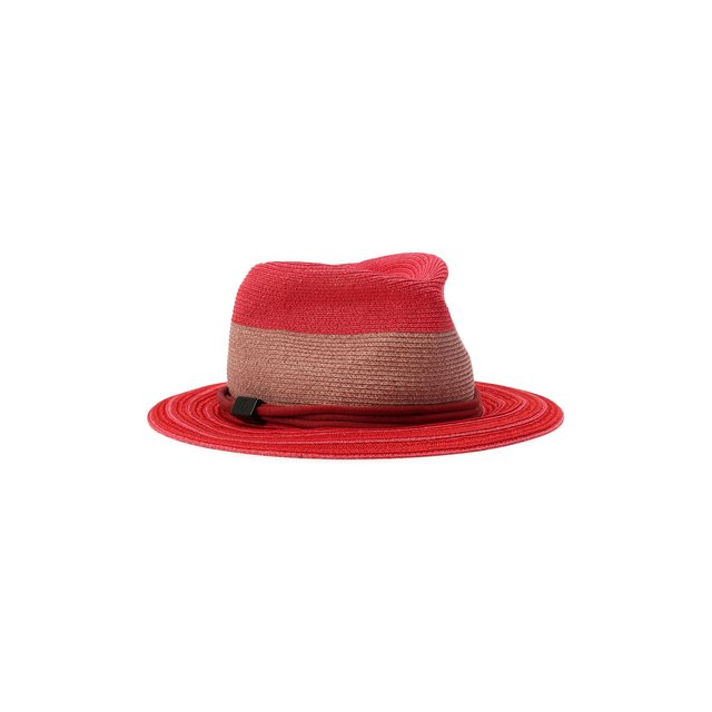 Шляпа Giorgio Armani красного цвета