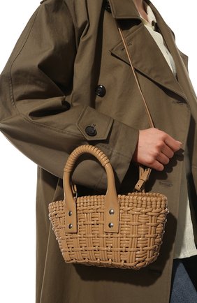 Женская сумка bistro xxs BALENCIAGA бежевого цвета по цене 0 руб., арт. 678028/2IE3Y | Фото 2 Женская сумка bistro xxs BALENCIAGA бежевого цвета, арт. 678028/2IE3Y | Фото 2 (Сумки-технические: Сумки через плечо, Сумки top-handle; Размер: medium; Ремень/цепочка: На ремешке; Материал: Экокожа)